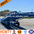 hydraulic mobile container loading yard ramp